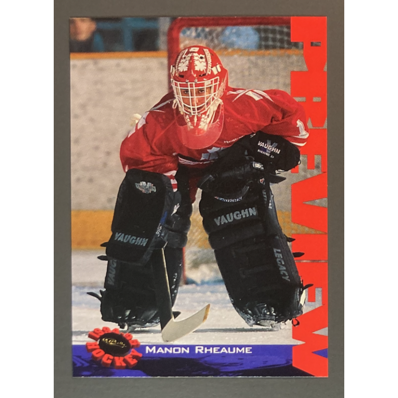 NHL MANON RHEAUME 1994 Classic Previews card - HK4