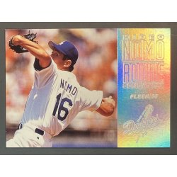 MLB card HIDEO NOMO 1996 Fleer Rookie Sensation 12 OF 15