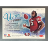 NFL card VERNON DAVIS 2006 Flair Showcase Wave of the Future
