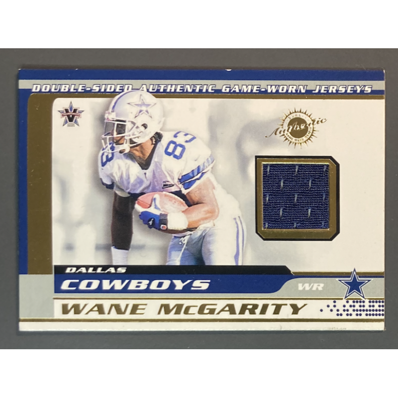 NFL card 2001 PACIFIC DOUBLE SIDED JERSEYS