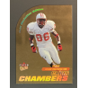 NFL Card Chris Chambers 2001 Fleer Ultra Gold Medallion Rookie /100