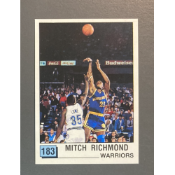 NBA card Mitch Richmond 1989-90 panini spanish sticker - 183
