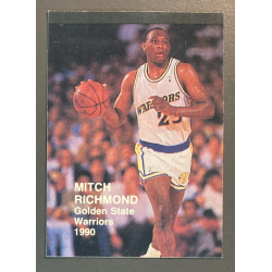 NBA card Mitch Richmond 1990 nba superstars