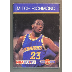 NBA card Mitch Richmond 1990-91 Hoops Collect a books