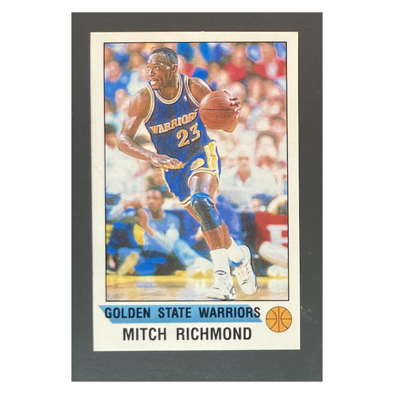 Carte NBA Mitch Richmond 1990-91 panini sticker - 30