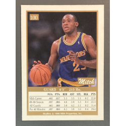 NBA card Mitch Richmond 1990-91 Skybox -100