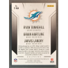 NFL Card Tannehill / Landry / Hartline 2015 Score Triple Jerseys