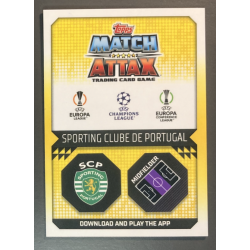 Football card Matheus Nunes 2022-23 Topps Chrome Match Attax Preview