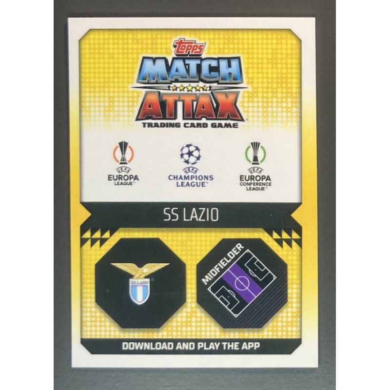 Carte de foot Felipe Anderson 2022-23 Topps Chrome Match Attax Preview