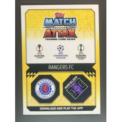 Football card Joe Aribo 2022-23 Topps Chrome Match Attax Preview