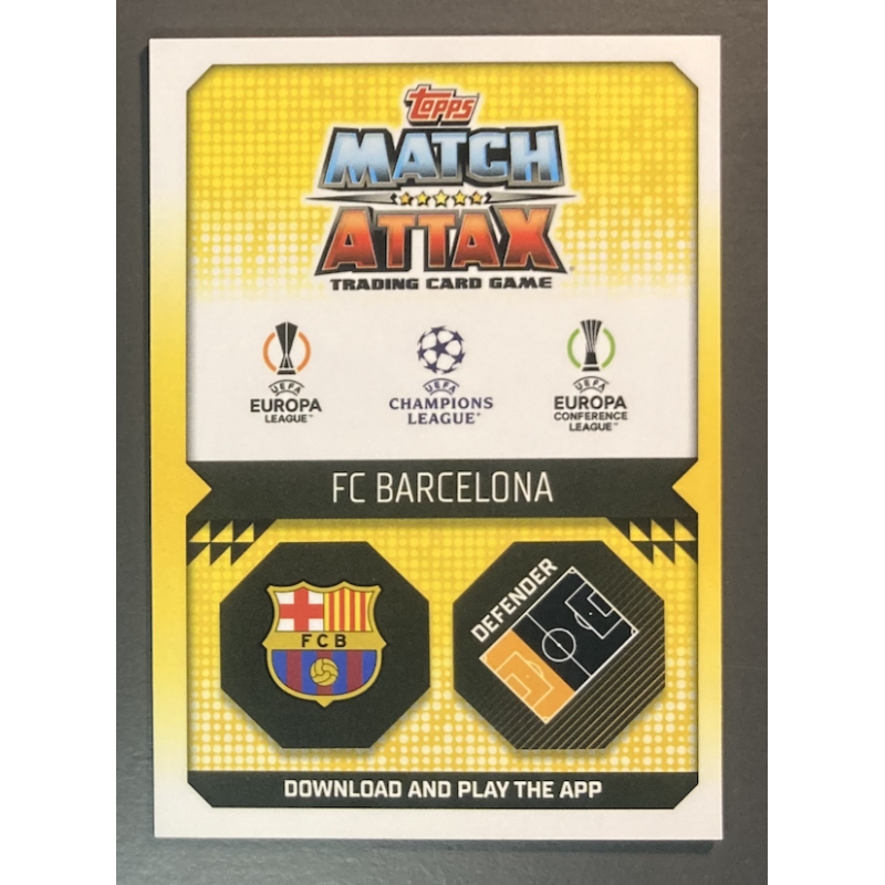 Carte de foot Andreas Christensen 2022-23 Topps Chrome Match Attax