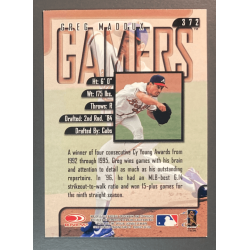 MLB card GREG MADDUX 1997 Leaf Gamers - 372