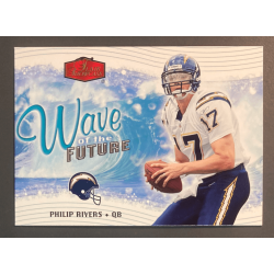 NFL card PHLIP RIVERS 2006 Flair Showcase Wave of the Future