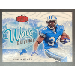 carte NFL KEVIN JONES 2006 Flair Showcase Wave of the Future