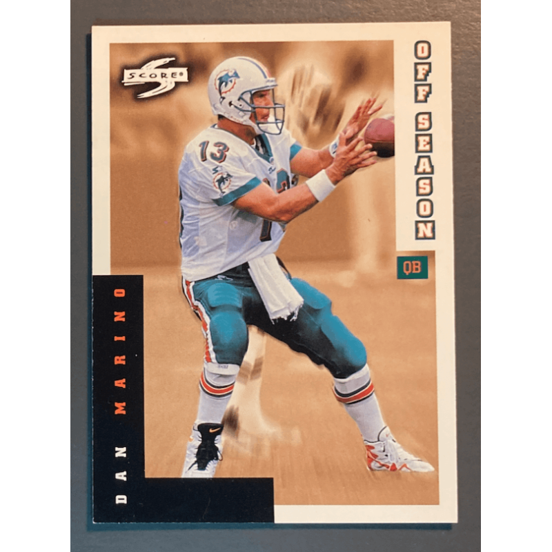 NFL CARD Dan Marino 1998 Score Off Season - 265