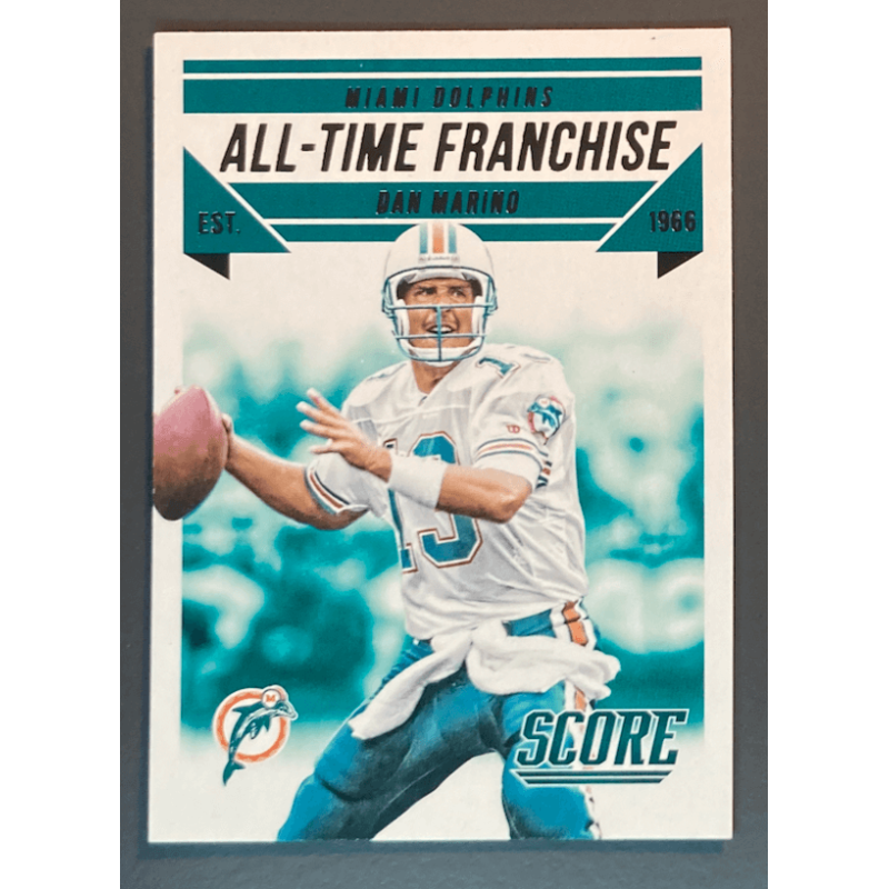 carte NFL Dan Marino 2015 Panini Score All-time Franchise - 7