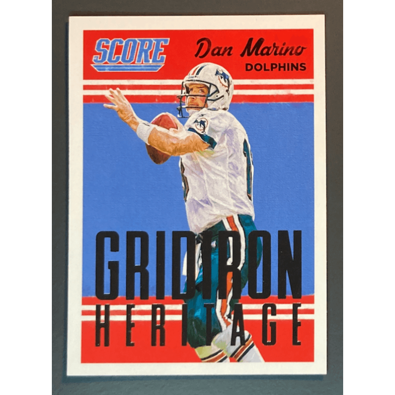 NFL CARD Dan Marino 2015 Panini Score Gridiron Heritage - 10