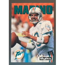 carte NFL Dan Marino 1992 Skybox - 150