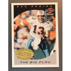 NFL CARD Dan Marino 1997 score Hobby Reserve The Big Play