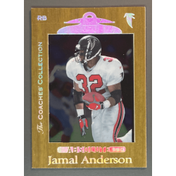 NFL card JAMAL ANDERSON 1999 Absolute SSD Coaches Collection