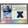 NFL card VERNAND MORENCY 2005 SPx Rookie Jersey Autograph