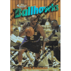 NBA card MITCH RICHMOND 1997 TOPPS FINEST GOLD REFRACTOR