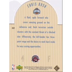 NBA card CHRIS BOSH 2003 UPPER DECK FUTURE ALL-STAR