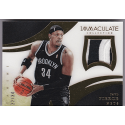 NBA card PAUL PIERCE 2013 PANINI IMMACULATE PATCH 22/34