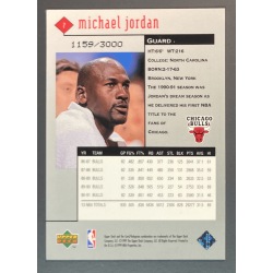 carte NBA MICHAEL JORDAN 1998-99 Double Diamond 1159/3000