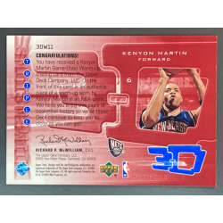 KENYON MARTIN 2004 UPPER DECK 3D RED JERSEY 455/999