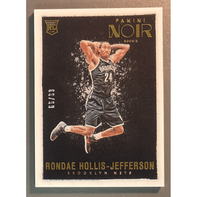 RONDAE HOLLIS JEFFERSON 2015-16 PANINI NOIR ROOKIE 66/99
