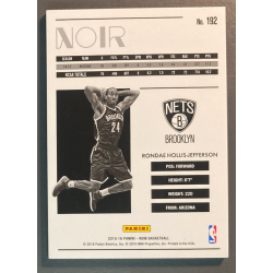 RONDAE HOLLIS JEFFERSON 2015-16 PANINI NOIR ROOKIE 66/99