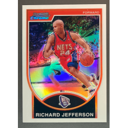 RICHARD JEFFERSON 2007-08 BOWMAN CHROME REFRACTOR 255/299