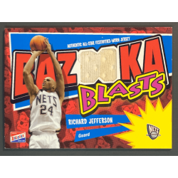 RICHARD JEFFERSON 2003-04 TOPPS BAZOOKA BLASTS JERSEY