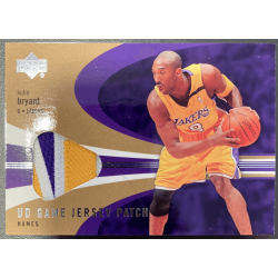 KOBE BRYANT 2004 UPPER DECK GAME JERSEY PATCH NAME