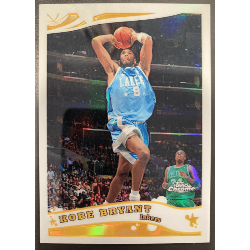 KOBE BRYANT 2005 TOPPS CHROME REFRACTOR 496/999