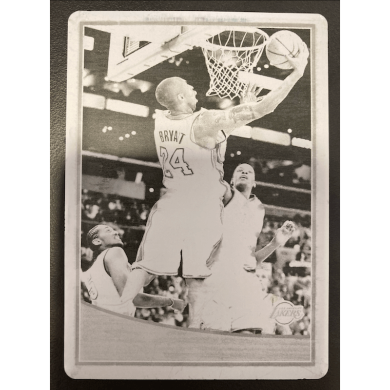 KOBE BRYANT 2009 TOPPS PRINTING PLATE BLACK 1OF1