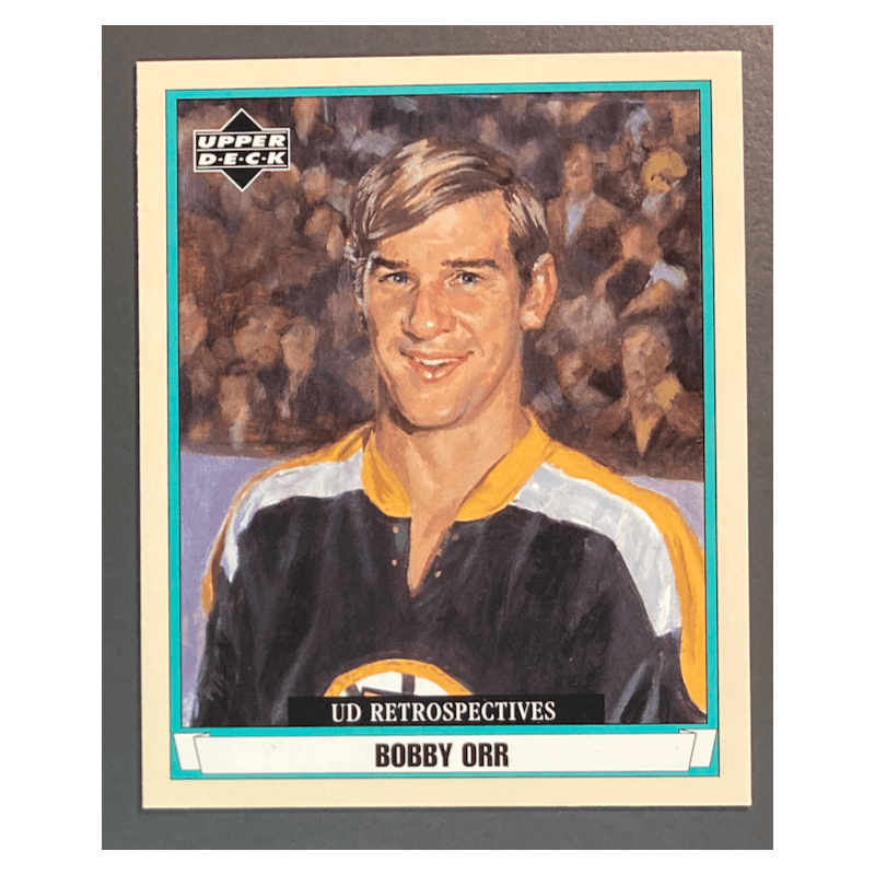 BOBBY ORR 2002-03 UD Artistic Impressions Retrospectives - R7