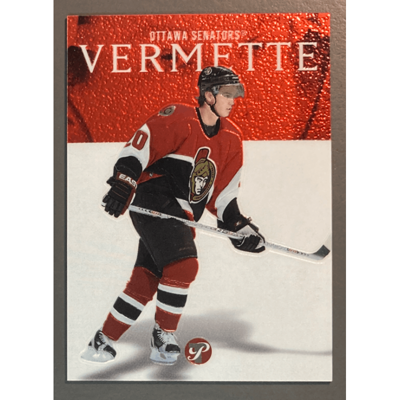 ANTOINE VERMETTE 2003-04 Topps Pristine rookie 0695/1199