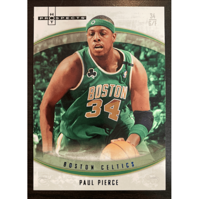 PAUL PIERCE 2007 FLEER HOT PROSPECT BLUE 10/10