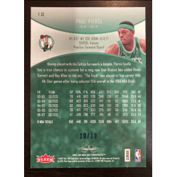 PAUL PIERCE 2007 FLEER HOT PROSPECT BLUE 10/10