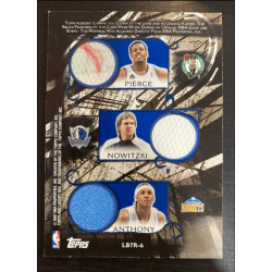 KOBE BRYANT / IVERSON ... 2006 TOPPS SEVEN JERSEY 17/49