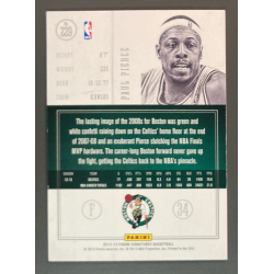PAUL PIERCE 2012 PANINI SIGNATURES 229 one of one