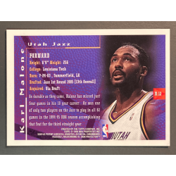 KARL MALONE 1995 TOPPS FINEST MYSTERY REFRACTOR M12
