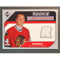 CAM BARKER 2005-06 UPPER DECK ROOKIE THREADS JERSEY