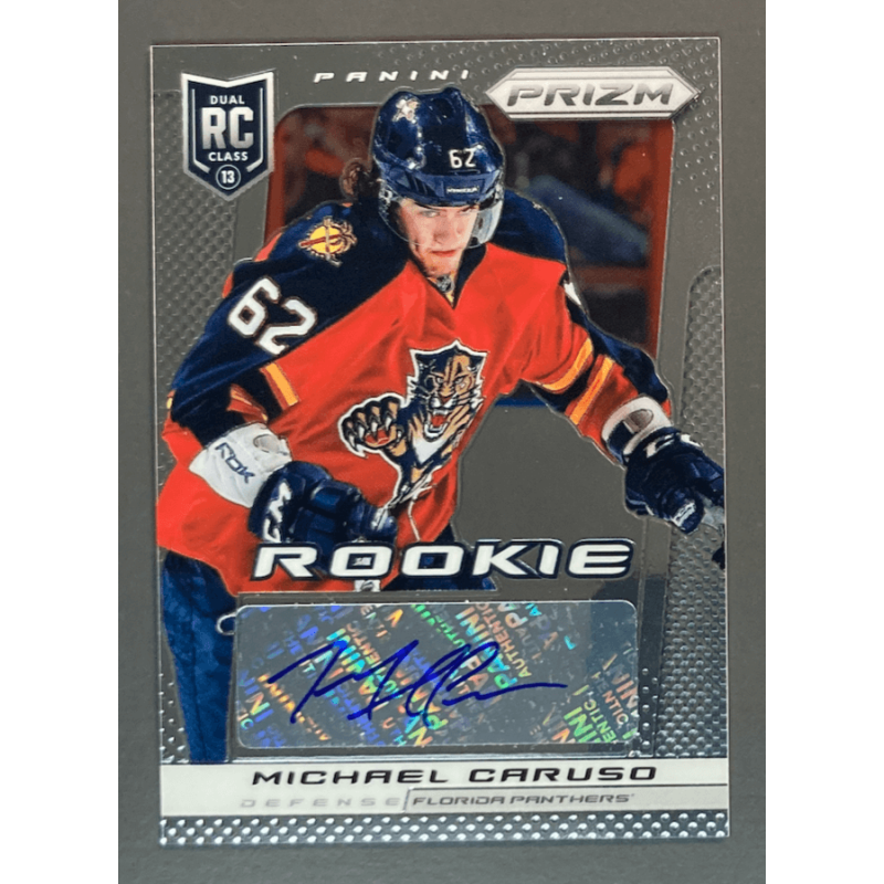 MICHAEL CARUSO 2013-14 PANINI PRIZM ROOKIE AUTOGRAPH