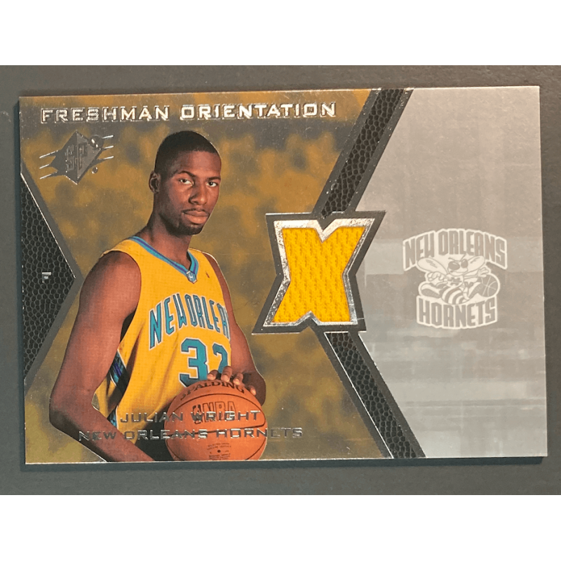 JULIAN WRIGHT 2007-08 UPPER DECK SPX Rookie Jersey