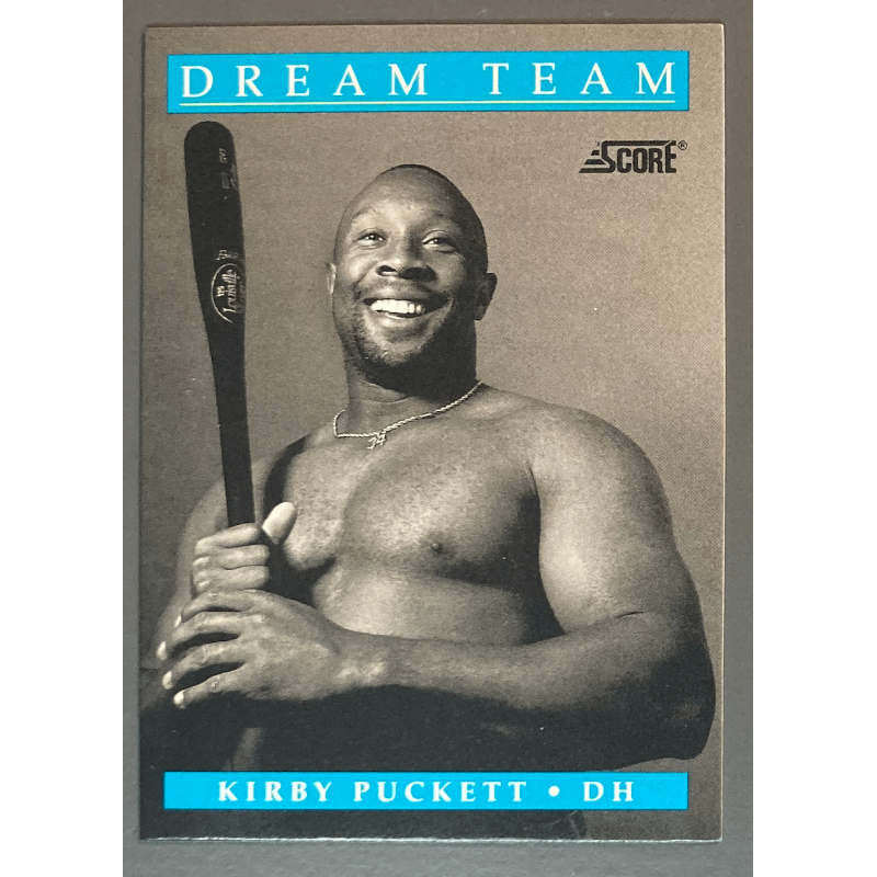 KIRBY PUCKETT 1991 Score Dream team - 891