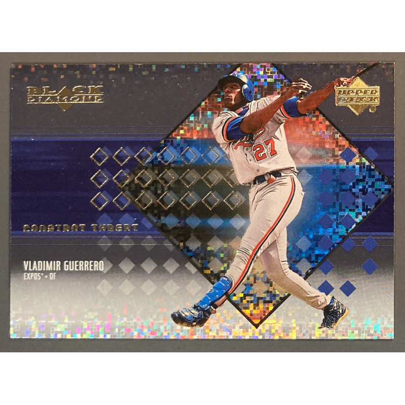 VLADIMIR GUERRERO 2000 Black Diamond Constant Threat - T2