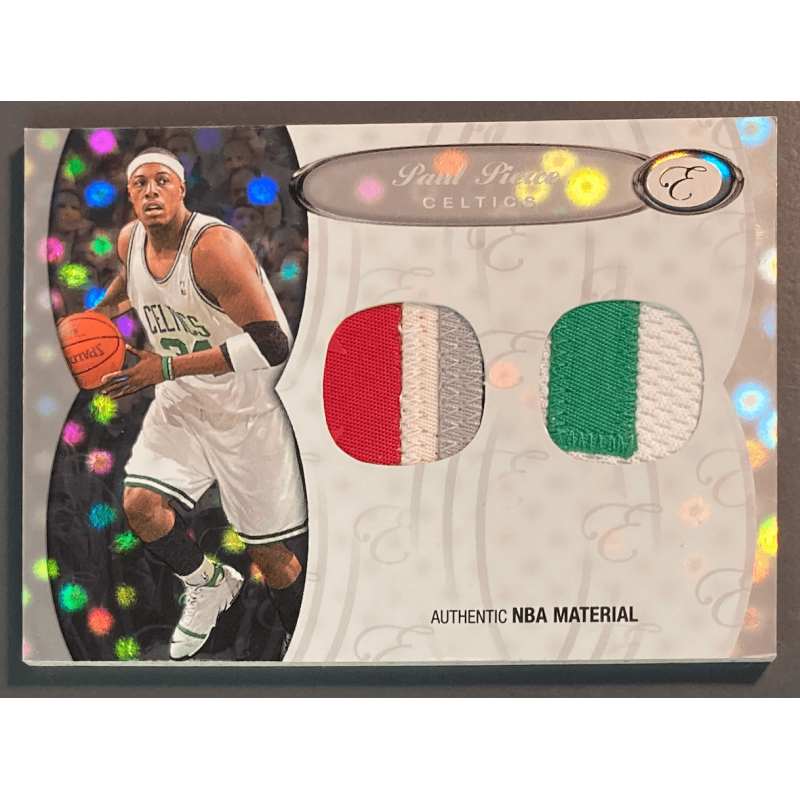 PAUL PIERCE 2006 TOPPS BOWMAN ELEVATION DUAL PATCHES 1/1